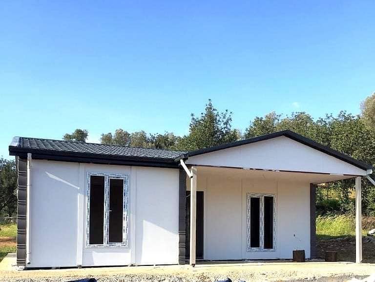 Modern prefabrik ve çelik prefabrik evler
